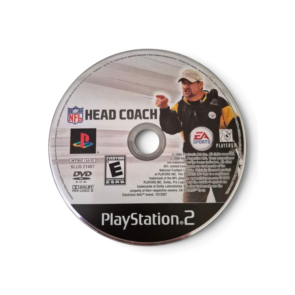 EA Sports NFL Head Coach Video Game PS2 One Size Silver